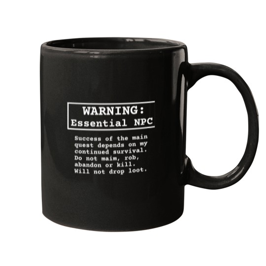 Discover Essential Npc   GamerS Dd Shirt Mugs