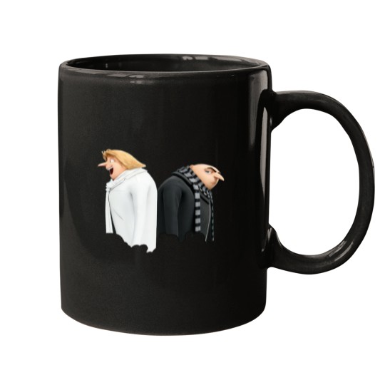 Discover Despicable Me 3 Dru & Gro Back to Back Circle Portrait Classic T-Shirt Off Menu 22 Mugs