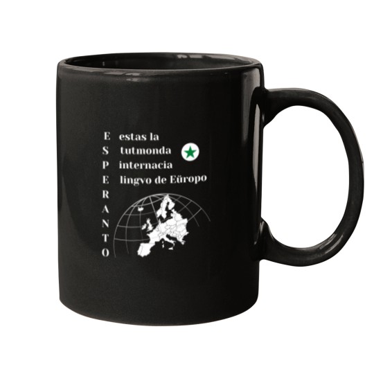 Discover Esperanto Estas La Internacia Lingvo De Eropo Mugs