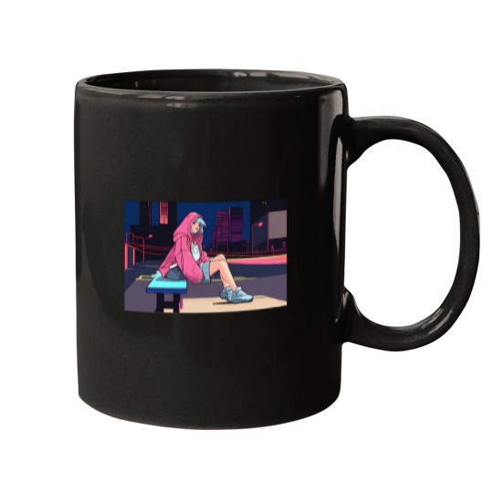 Discover Tokyo Night Groove Hip Hop Vibes 1 Mugs