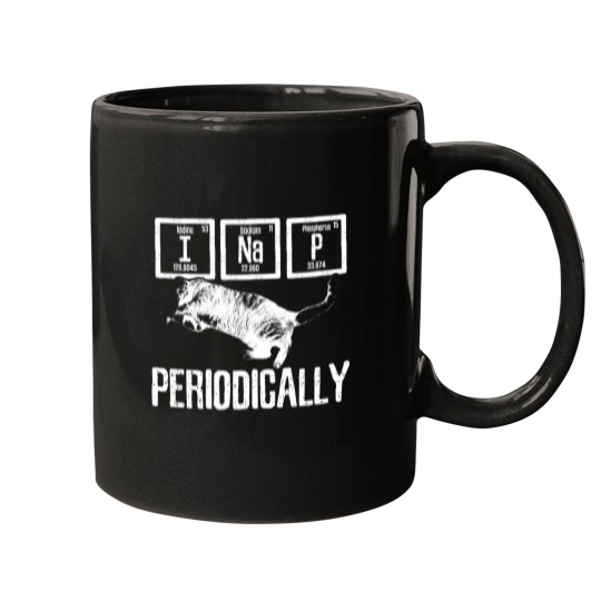 Discover I Nap Periodically Cat Hangover Lazy Tired Puss Mugs