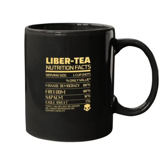 Discover Liber-tea one cup at a time! helldivers Mugs