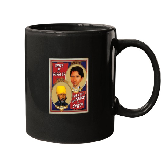 Discover Trudeau And Singh Circus   Political 1 Mugs