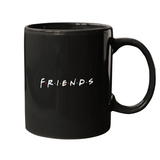 Discover Friends Classic Title Logo Mugs