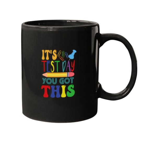 Discover It's Test Day You Got This  2 Mugs