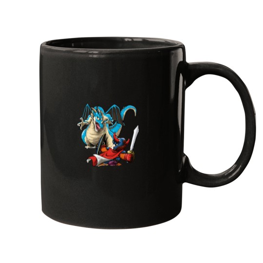 Discover Dragon Warrior Hero vs. Dragon Quest Mugs