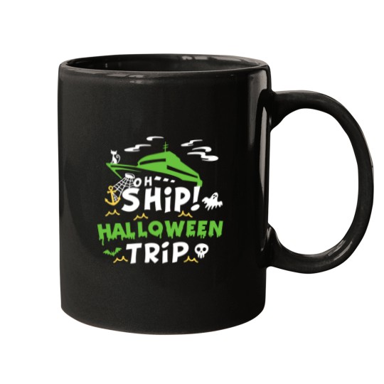 Discover oh ship halloween trip halloween cruise oh ship Mugs
