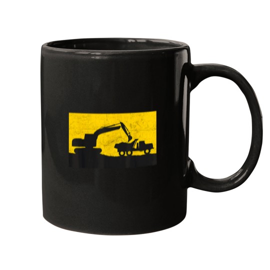 Discover construction equipment heavy equipment operator Mugs