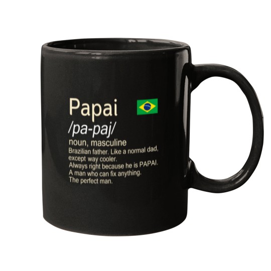 Discover Papai Brazilian Father Dictionary Definition Mugs