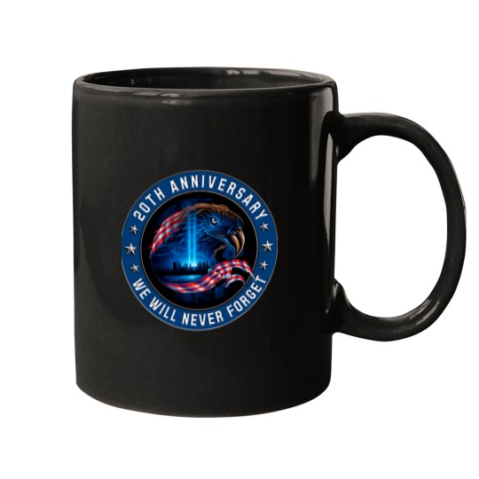 Discover We Will Never Forget 911 American Eagle Usa Flag Shirt Mugs