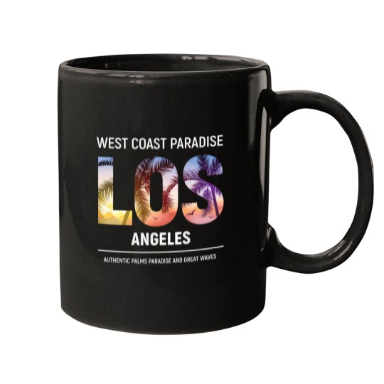 Discover Los Angeles West Coast Paradise - Usa Mugs