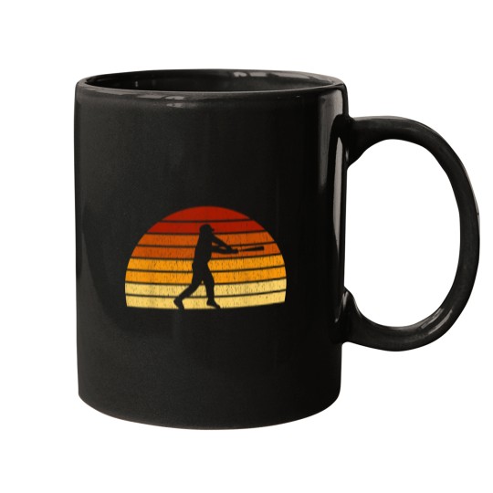 Discover Sunset Baseball Gift For Baseball Players Mugs