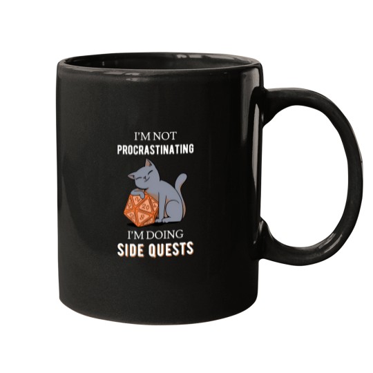 Discover Im Not Procrastinating Im Doing Side Quests Iii Mugs
