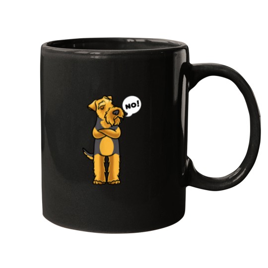Discover Stubborn Welsh Terrier Dog Mugs
