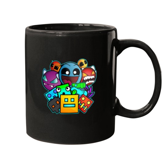 Discover Geometric Dash Classic T-Shirt Mugs