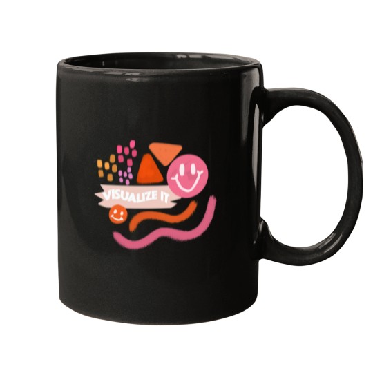 Discover Visualize It - Abstract Positivity Mugs