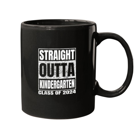 Discover Straight Outta Kindergarten Class Of 2024 Gradua Mugs