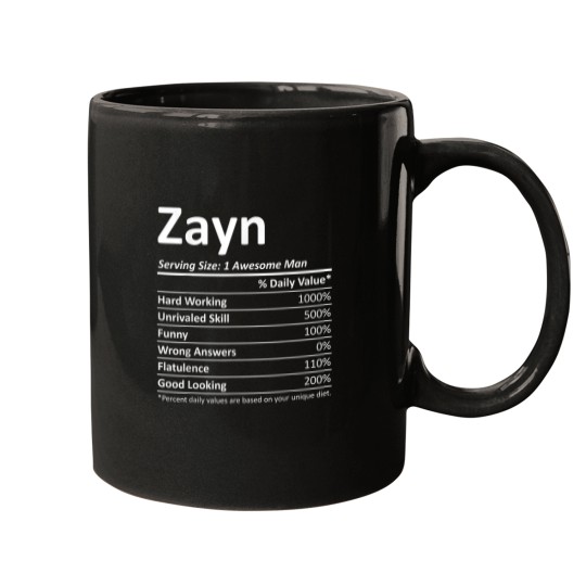 Discover ZAYN Nutrition Funny Birthday Personalized Name Mugs