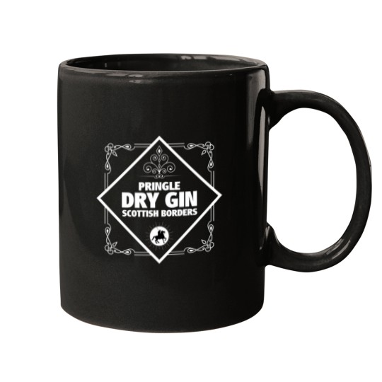Discover PRINGLE GIN labels Borders Reivers Mugs