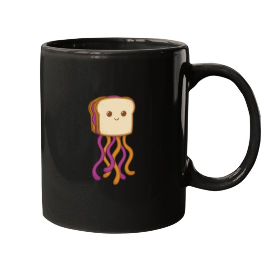Discover Peanut Butter and Jellyfish Active Mugs