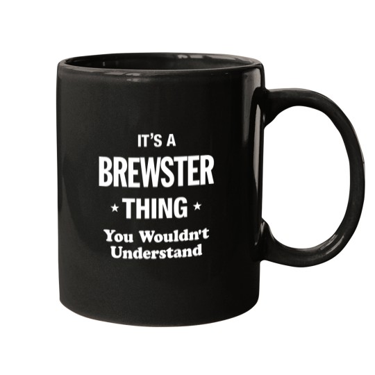 Discover brewster thing name family Mugs