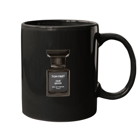 Discover Tom  Flacon Perfume Bottle oud wood Tom Fart Mugs