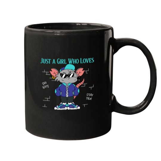 Discover Just a Girl Who Loves Rats (7) Mugs