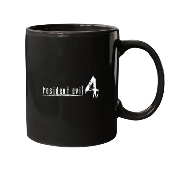 Discover Resident Evil 4 Logo Remake Classic Mugs