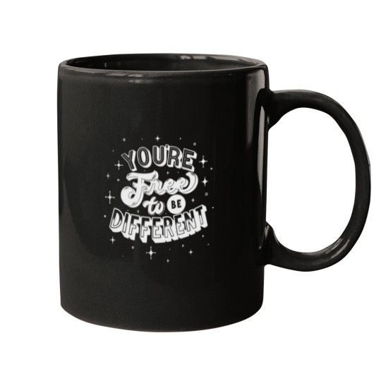 Discover Youre free to be different2615 Mugs