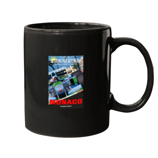 Discover 52 Grand Prix Automobile Monaco Gp 1994 - Michael Schumacher Benetton Mugs