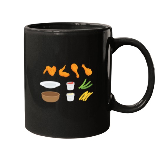 Discover Wings and Dips Mugs