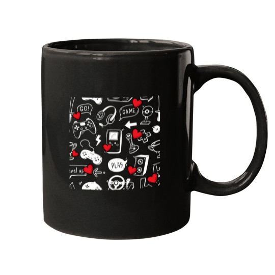 Discover I Heart Video Games 1 Mugs