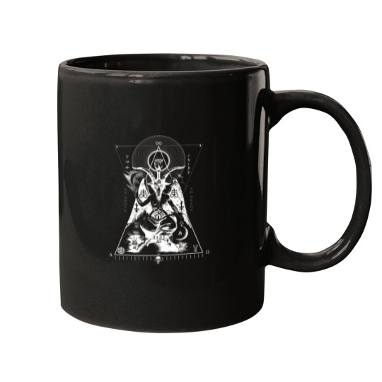 Discover Baphomet - As Above So Below - Occult Sacred Geometry 3696 Mugs