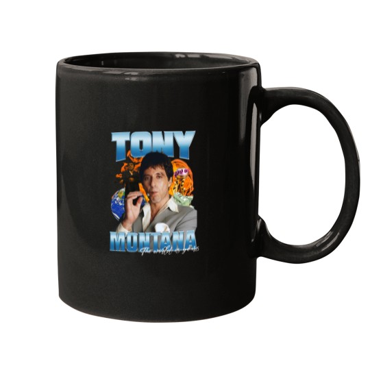 Discover Tony MontanaS Bootleg Scarface Mugs