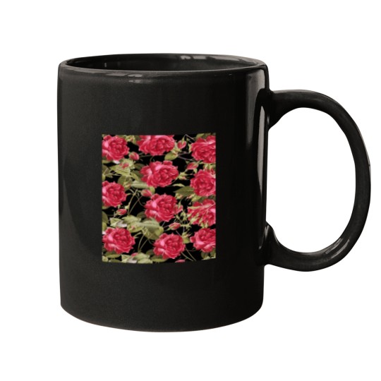 Discover Roses In The Dark 655 Mugs