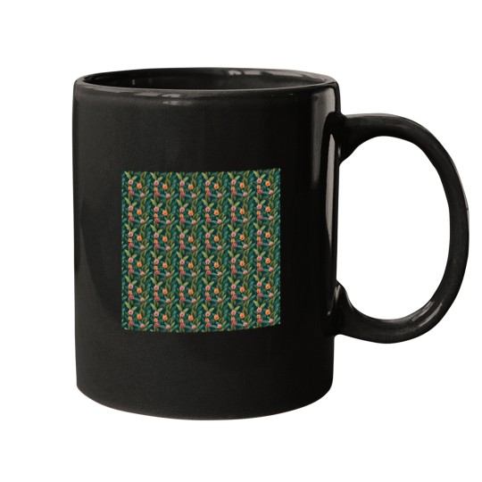 Discover Exotic Tropical Leaf Pattern Mugs