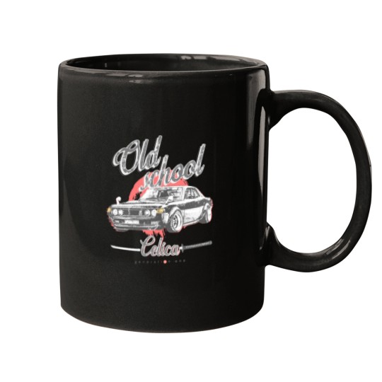 Discover Toyota Celica A20A30  Old school  gen1 GT  JDM Essential T-Shirt Mugs