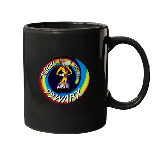 Discover RARE Vintage 1970s WABX Radio Station Detroit Rocks Mugs