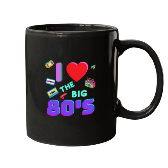 Discover I Love The Big 80S 3 Mugs
