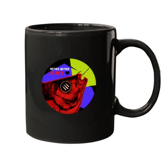 Discover Mother Album Sticker Mugs