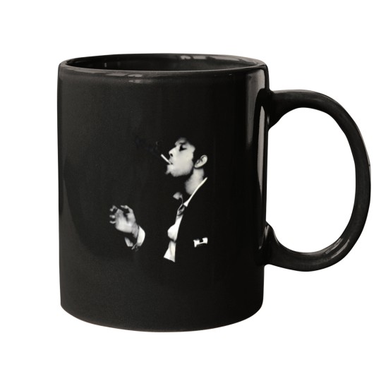 Discover Tom Waits Icon Premium T Shirt 1 Mugs