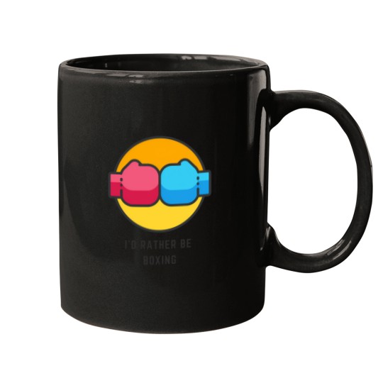 Discover ID Rather Be Boxing 17 Mugs