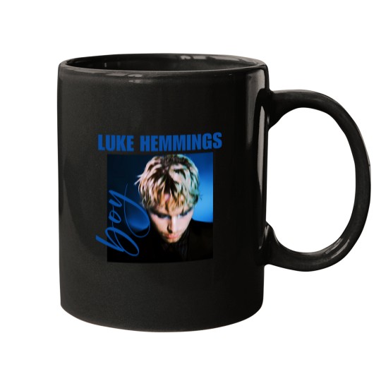 Discover Luke Hemmings Merch Luke Hemmings Boy Caring For Your Hell Hound Coffee Mug Mugs