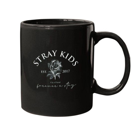 Discover STRAY KIDS Forever A Stay Cute KPOP Quote Active T-Shirt Mugs