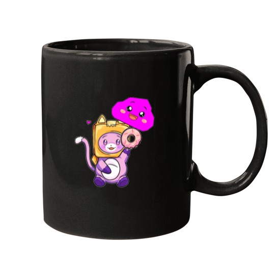 Discover Happy Rocky plushie lankybox Mugs