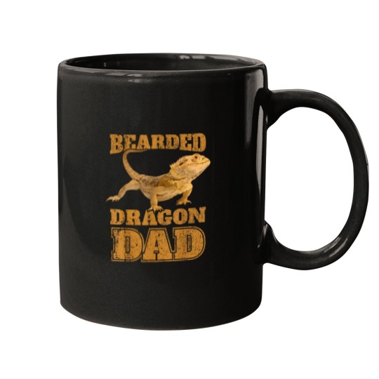 Discover Bearded Dragon Bearded Dragon Dad Papa Gift 3126 Mugs