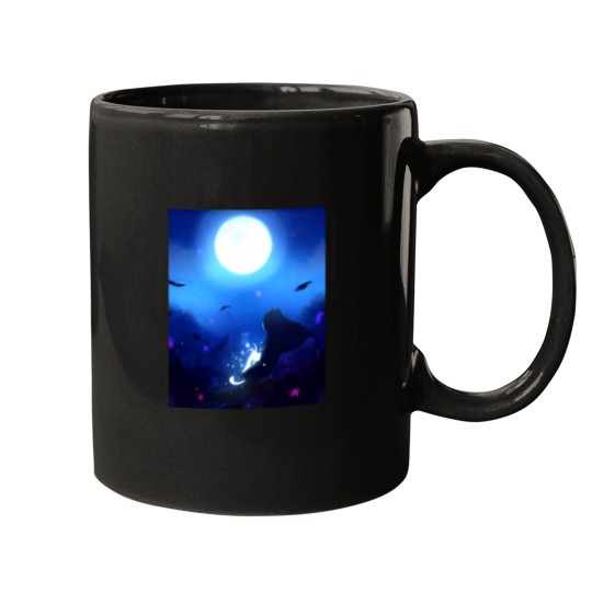 Discover the Moon Graphic Ori and the Blind Forest action game Mugs