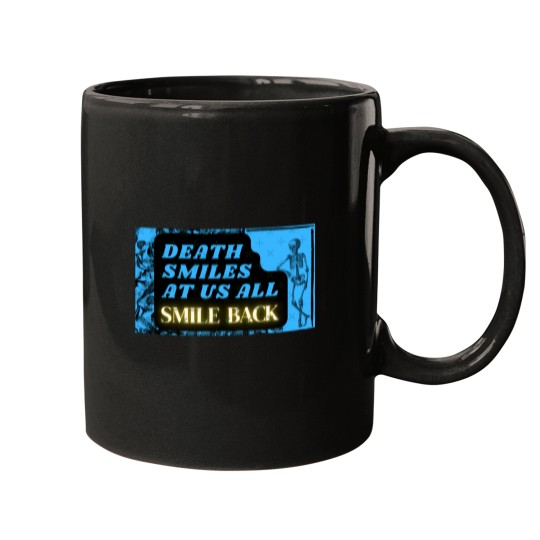 Discover Marcus Aurelius Stoic Philosophy Death Smiles At Us Active T-Shirt Mugs