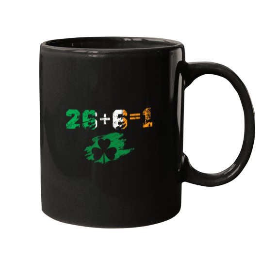 Discover United Ireland 26 6 1 Shamrock Irish United Irel Mugs