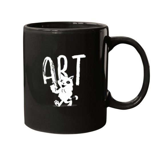 Discover i got an eye art cool cat grafi artist design Mugs
